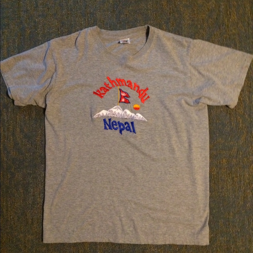 Nepal T shirt khatmandu large